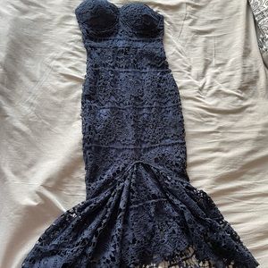 Missguided mermaid cut dress